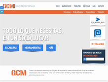 Tablet Screenshot of centrometalico.com